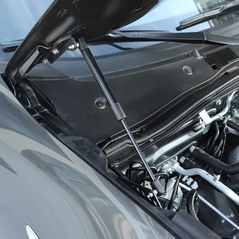 Для Mazda MX-5 (ND) 2016-23 углеродистая сталь Черная крышка двигателя автомобиля гидравлический стержень амортизатора пружинный опорный стержень автомобильные Аксессуары